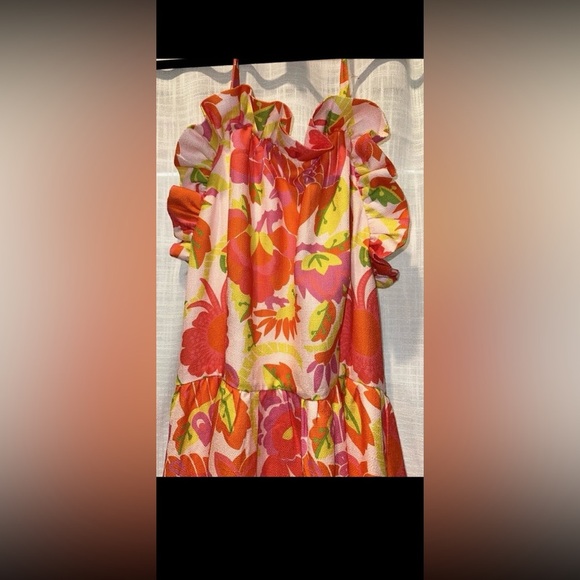 CK Bradley Women’s Large Dove Maxi Dress in Falconer Sunburst Halter NO BELT - Picture 8 of 15